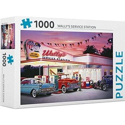 Afbeelding van Rebo puzzel Wally&#039;s Service 1000 stukjes
