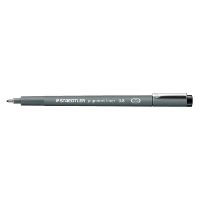 Afbeelding van Staedtler pigment liner fineliner 0,7 mm zwart 308 07 9