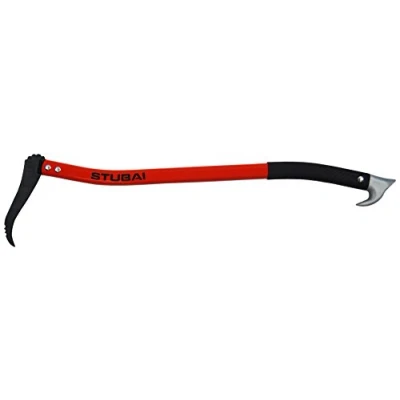 Afbeelding van Stubai 674270 Handsappel met aluminium steel, gebogen 700 mm, zwart, 540 g