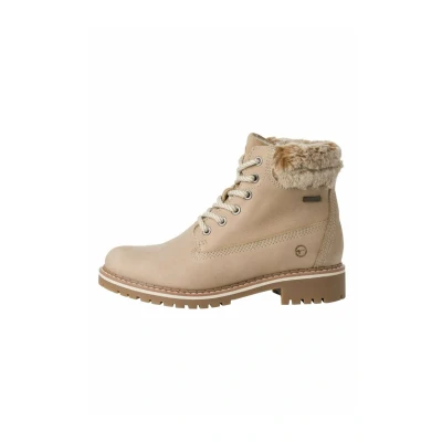Afbeelding van Tamaris Dames 1 26244 41 modelaarzen, beige/FUR, 36 EU, beige bont, EU