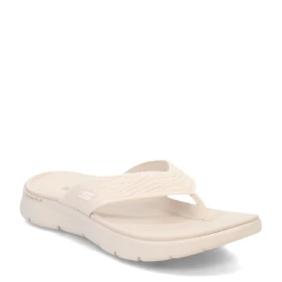 Afbeelding van Skechers O t g GO Walk Flex sandaal voor dames, Natuurlijk Textiel, 37 EU