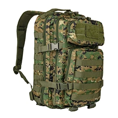 Afbeelding van Mil Tec US Assault Rugzak Large 36 Liter Weekend Digital woodland camouflage