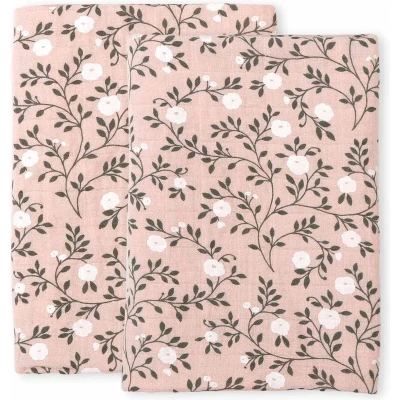 Afbeelding van A little lovely company hydrofieldoeken bloesem dusty roze 2st