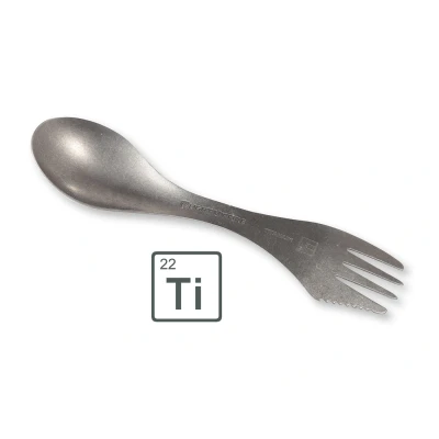 Afbeelding van Light My Fire Spork Titanium Bestek Zilver