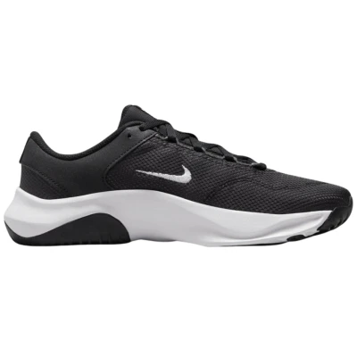Afbeelding van Nike Performance Legend Essential 3 Trainingsschoen, Dames, Maat: 44.5, Black/white/iron grey Textiel
