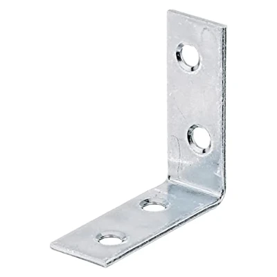 Afbeelding van Alberts 336165 Stoelhoek elektrolytisch geel verzinkt 40 x 15 mm set van 12