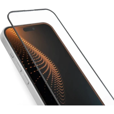 Afbeelding van SBS Ultrasterke screenprotector voor iPhone 16 Pro met D3O technologie (1 Stuk, Apple Pro), Smartphone beschermfolie, Transparant
