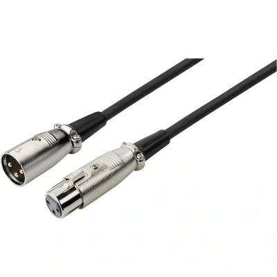 Afbeelding van Img Stage Line MEC 50/SW XLR naar microfoonkabel 0,7 m Zwart