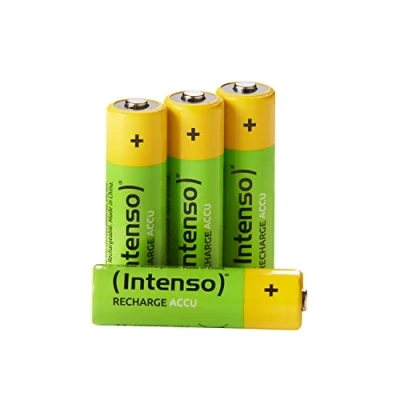 Afbeelding van Intenso 7505624 Oplaadbare AA batterij (penlite) NiMH 2600 mAh 1.2 V 4 stuk(s)