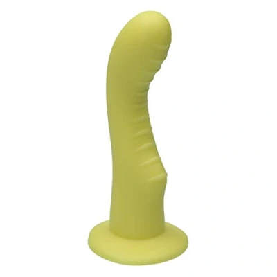 Afbeelding van Ylva &amp; Dite Kajsa Siliconen G spot / Prostaat dildo Made in Holland Geel
