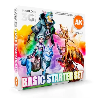 Afbeelding van Basic Starter Set 14 kleuren 17ml AK11775