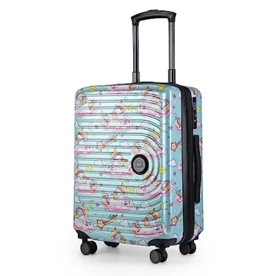 Afbeelding van HAUPTSTADTKOFFER Mitte handbagage 55x40x23, TSA, 4 wielen, reiskoffer, koffer met harde schaal, rolkoffer, handbagagekoffer, EENHOORN