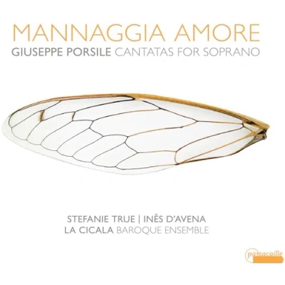Afbeelding van La Cicala Baroque Ensemble, Stefanie True &amp; Inês D&#039;Avena Mannaggia Amore Cantatas For Soprano (CD)