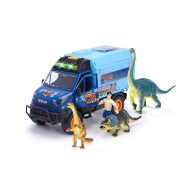 Afbeelding van Dickie Dino World Lab Vrachtwagen Speelset