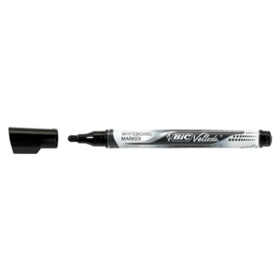 Afbeelding van Viltstift Bic Velleda liquid whiteboard rond medium zwart