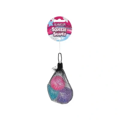 Afbeelding van Glamour Antistress Knijpvormpjes 4cm, 3st.
