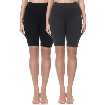 Afbeelding van Be Mammy MS MS10 200 LE 2P 2Pack Dames Zwangerschapsleggings Leggings Sport Vrijetijdsbroek Kort Katoen Sporbroek Yogabroek Zwart/Grafiet S
