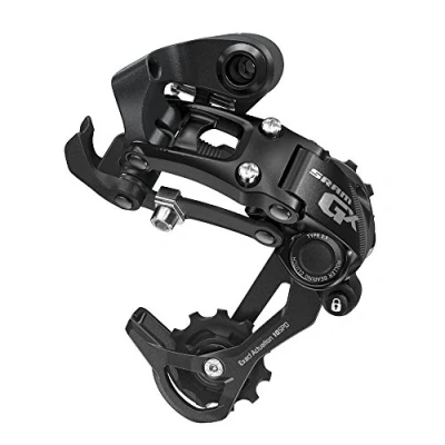 Afbeelding van Achterderailleur sram gx type 21 10 speed medium kooi ZWART