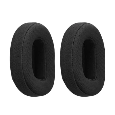 Afbeelding van kwmobile 2x oorkussens geschikt Voor TurtleBeach Stealth 600 Gen 2 / 3 koptelefoon in zwart over ear hoofdtelefoon