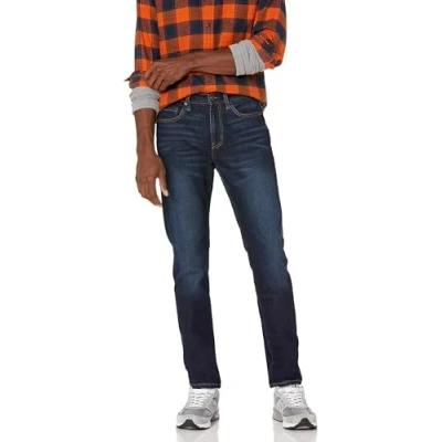 Afbeelding van Amazon Essentials Men&#039;s Spijkerbroek met slanke pasvorm, Indigo wassing, 36W / 30L