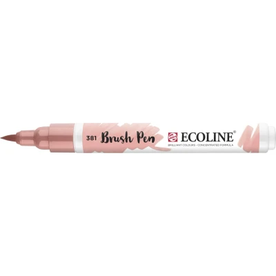 Afbeelding van Brushpen Talens Ecoline 381 pastelrood
