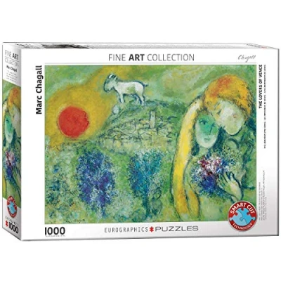 Afbeelding van Eurographics puzzel The Lovers of Venice 1000 stukjes