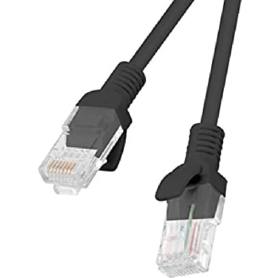 Afbeelding van Stevige UTP netwerkkabel categorie 5e Lanberg PCU5 10CC 1000 BK Zwart 10 m