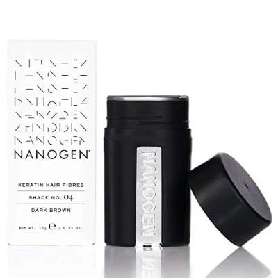 Afbeelding van Nanogen Fibers Dark Brown 15 gram