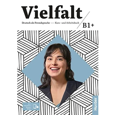 Afbeelding van Vielfalt B1+ Kurs und Arbeitsbuch plus interaktive Version.: Deutsch als Fremdsprache / Version