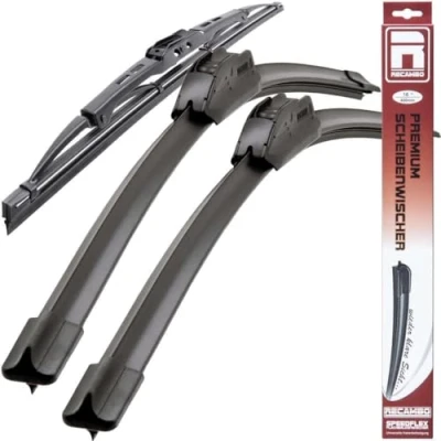 Afbeelding van Recambo Ruitenwissers voor + achter, compatibel met VOLVO V40 Combi BJ 1999 2004 (set van 3: 525mm / 500mm 400mm)