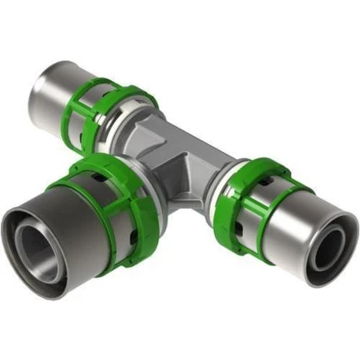 Afbeelding van SkinPress New Messing T stuk 16 x 20 mm pers