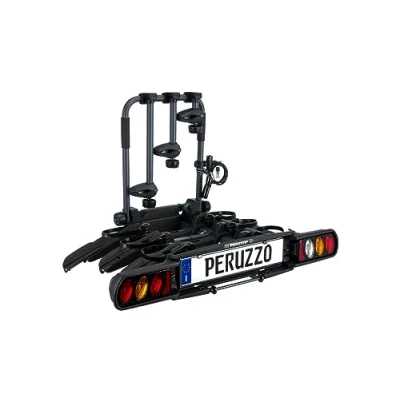 Afbeelding van Peruzzo 708/3 Pure Instinct 3 Fietsendrager, trekhaak, fietsen, zwart, 100 x 80 70 cm