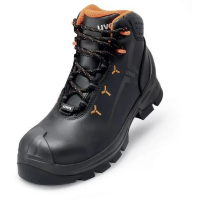 Afbeelding van uvex 2 MACSOLE® 6523243 Hoge veiligheidsschoenen ESD S3 Schoenmaat (EU): 43 Zwart, Oranje 1 paar