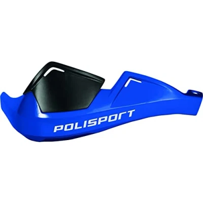 Afbeelding van POLISPORT 8305100028 Handkappen EVOLUTION INTEGRAL 2 bevestigingspunten MX Style gemaakt van plastic met montagekit inbegrepen compatibel alle MX/enduro modellen in kleur blauw