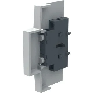Afbeelding van Abb switchline hulpcontactblok zijmontage 1no 1nc 6a schroefaansluiting 1sca022424r3190