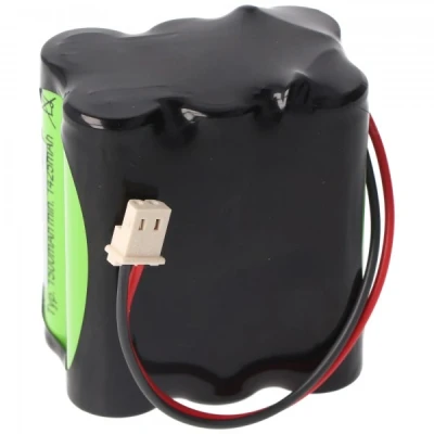 Afbeelding van Noodverlichting batterij NiMH 7.2V 1500mAh F2x3 Mignon AA met Molex stekker geschikt voor Beghelli