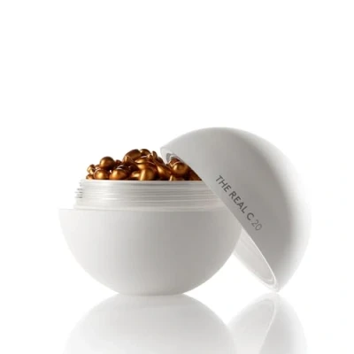Afbeelding van COCUNAT The Real C 60 Day Treatment Vitamin Serum 20% Ascorbic Acid Reduces Wrinkles and Spots Brightness Elasticity Anti Ageing 2 Month Beads