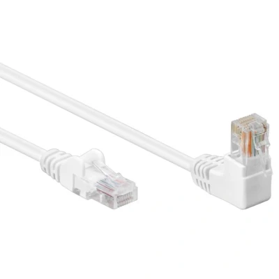 Afbeelding van 3 m U/UTP kabel Cat 5e haaks
