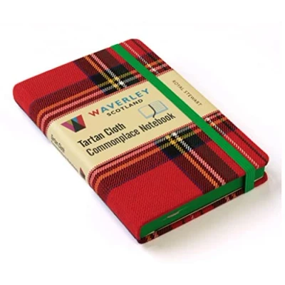Afbeelding van Waverley (M): Royal Stewart Tartan Cloth Commonplace Notebook