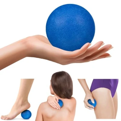 Afbeelding van Gymtek® Massagebal Fascia Bal Lacrosse Diameter 6,3 cm