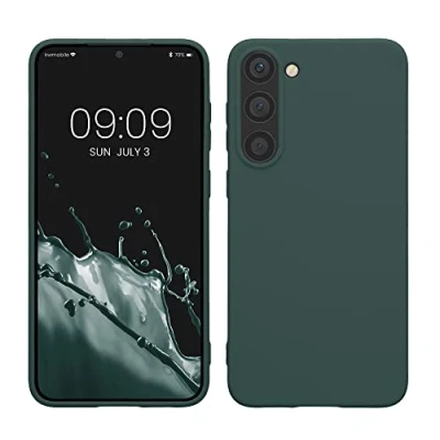Afbeelding van kwmobile telefoonhoesje geschikt voor Samsung Galaxy S23 Plus Hoesje smartphone Back cover in blauwgroen