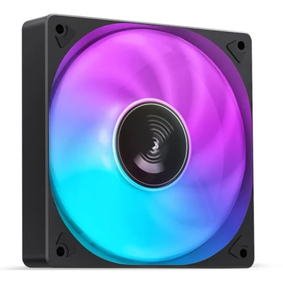 Afbeelding van Jonsbo SL 120C koelsysteem voor computers Computer behuizing Ventilator 12 cm Zwart, Wit 1 stuk(s)