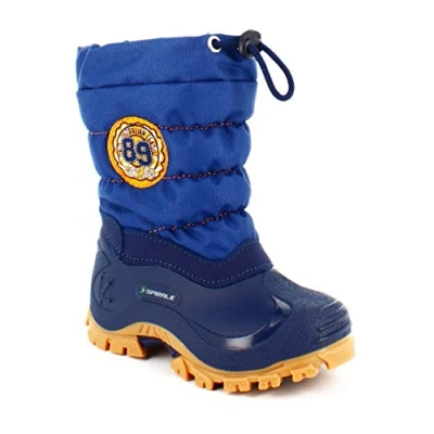 Afbeelding van Spirale Gevoerde Kinderlaars Eric 14730 Blauw