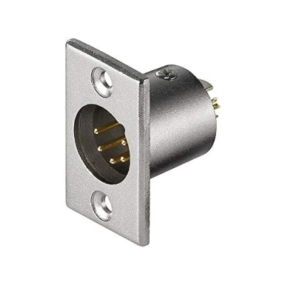 Afbeelding van Goobay Microphone Chassis male Socket, XLR (5 pin)
