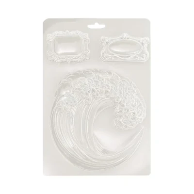 Afbeelding van Stamperia Silent Sea A5 Soft Mould Wave (K3PTA5671)