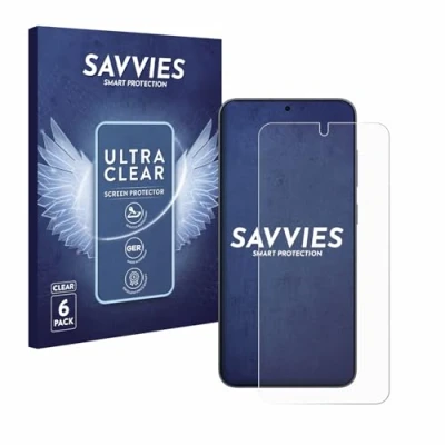 Afbeelding van Savvies Screenprotector voor Samsung Galaxy S25 Folie Beschermfolie transparant (6 Stuks)