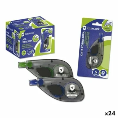 Afbeelding van Bismark Correctietape 5 Mm 12 M (24 Stuks)
