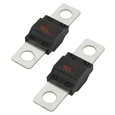 Afbeelding van SeKi Midi schroefzekeringen, hoogstroomzekering, 150 A ampère tot 32 V DC voor personenauto&#039;s en vrachtwagens, 2 stuks