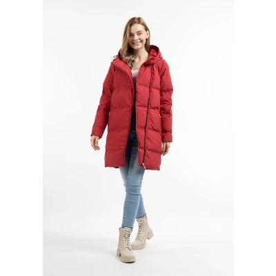Afbeelding van Winterjas met padding DREIMASTER S / Rood 100% Polyester
