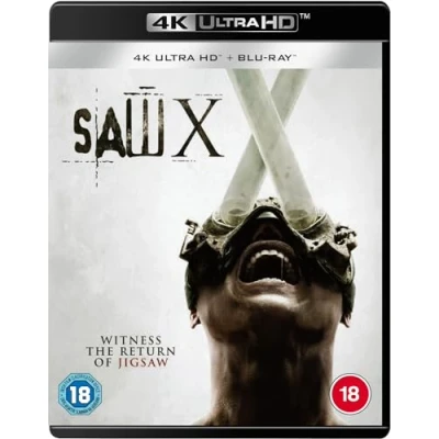Afbeelding van Saw X 4K UHD + blu ray Import zonder NL